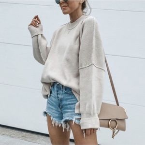 NWT Free People Easy Street Tunic Sweater